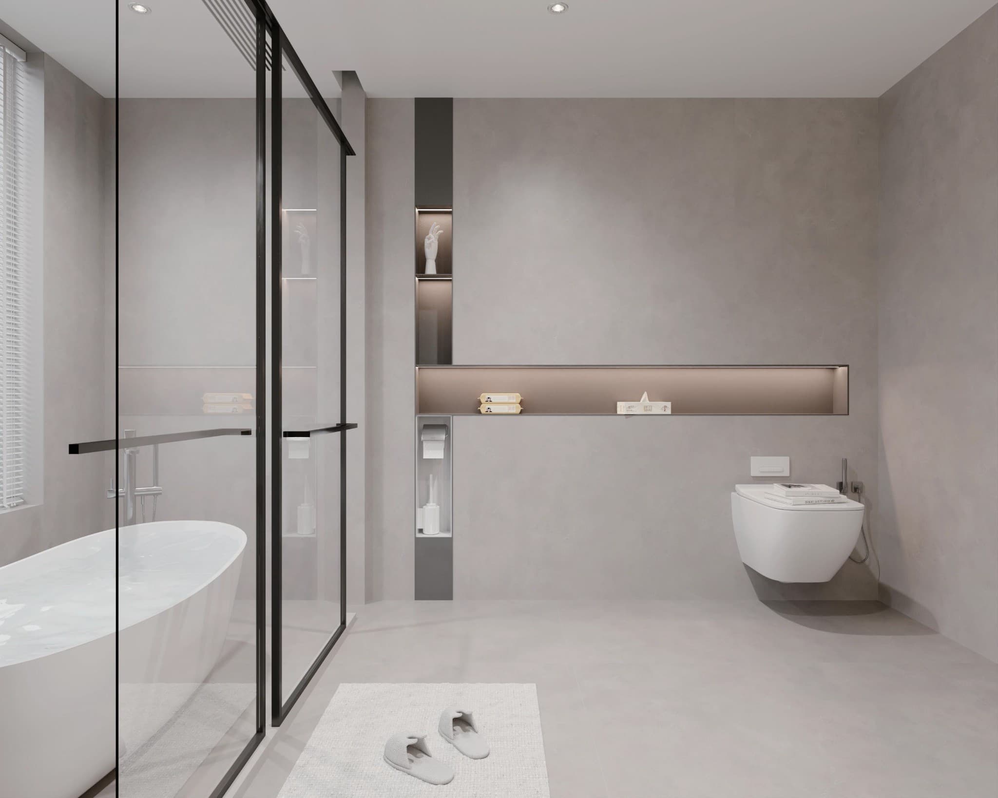 Soft Concrete - SPC Wall Panel product image